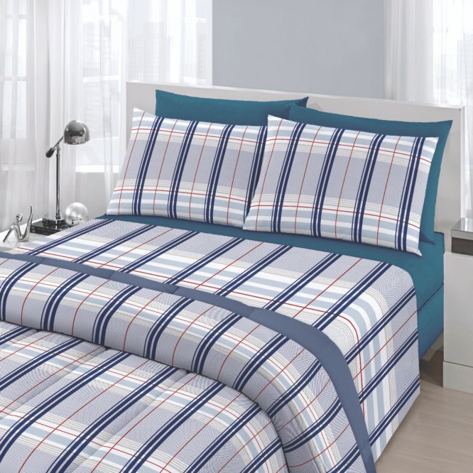 SABANA 2 1/2 FANTASIA 100 % ALG MADRAS - Imagen 2